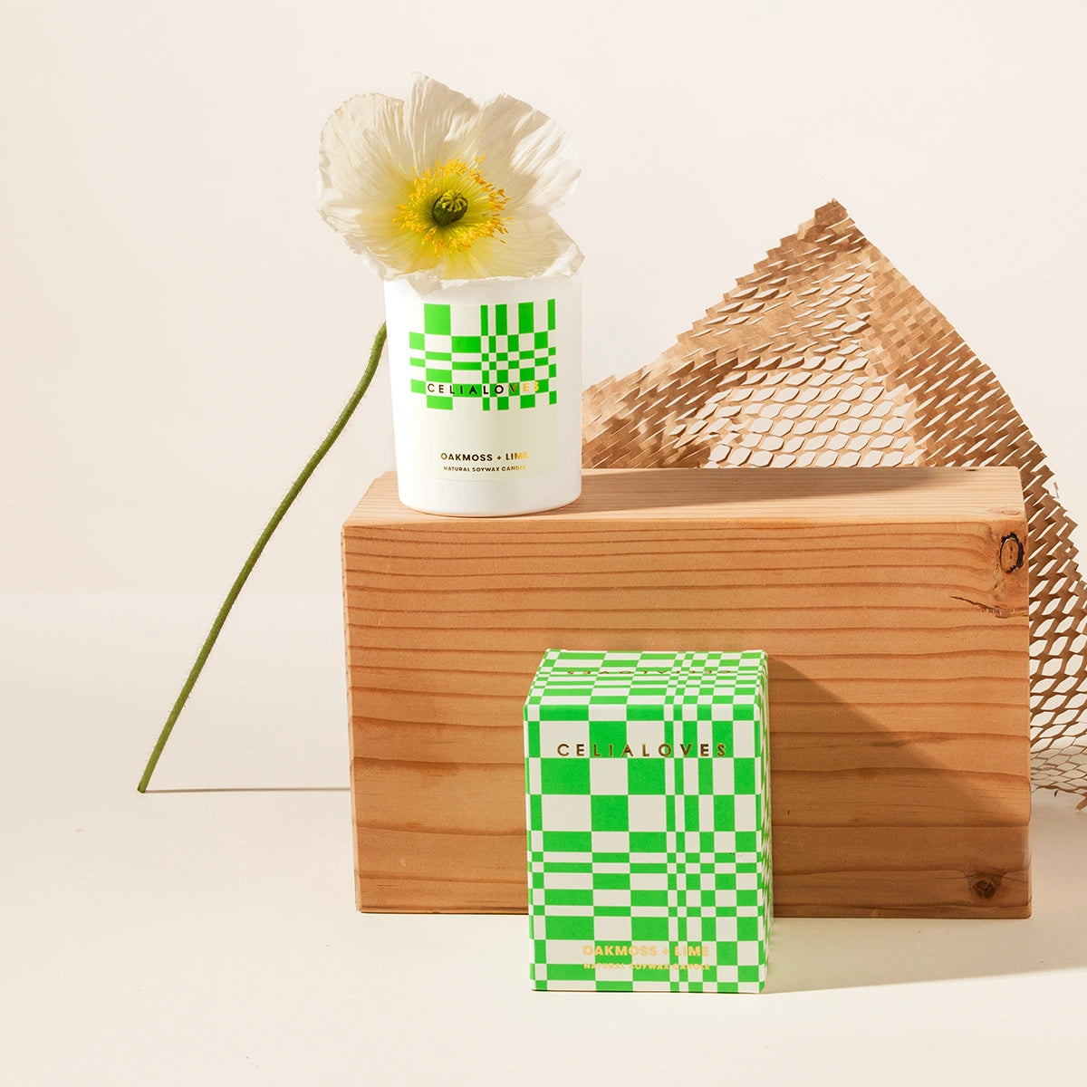 Celia Loves Oakmoss & Lime Candle