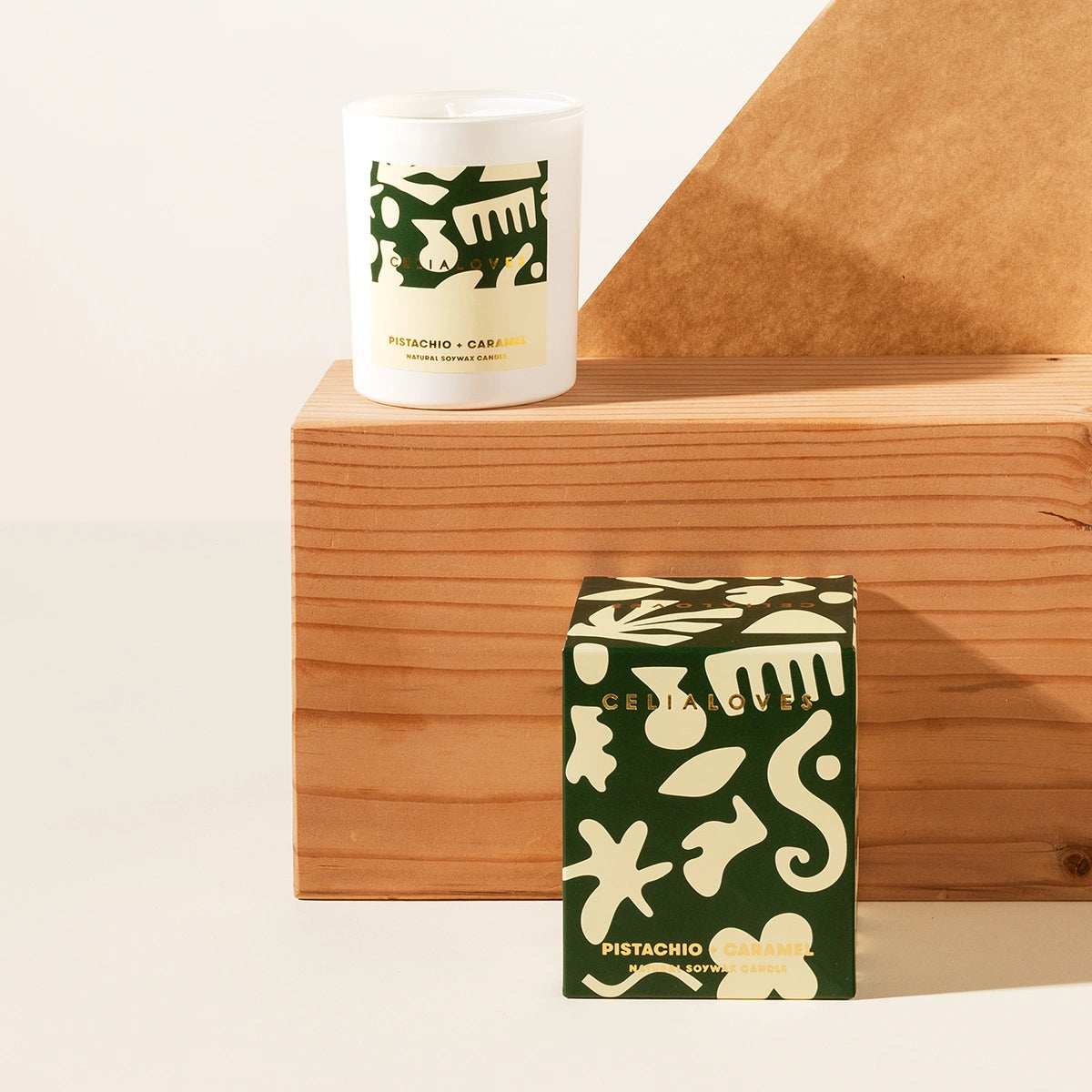 Celia Loves Pistachio Candle