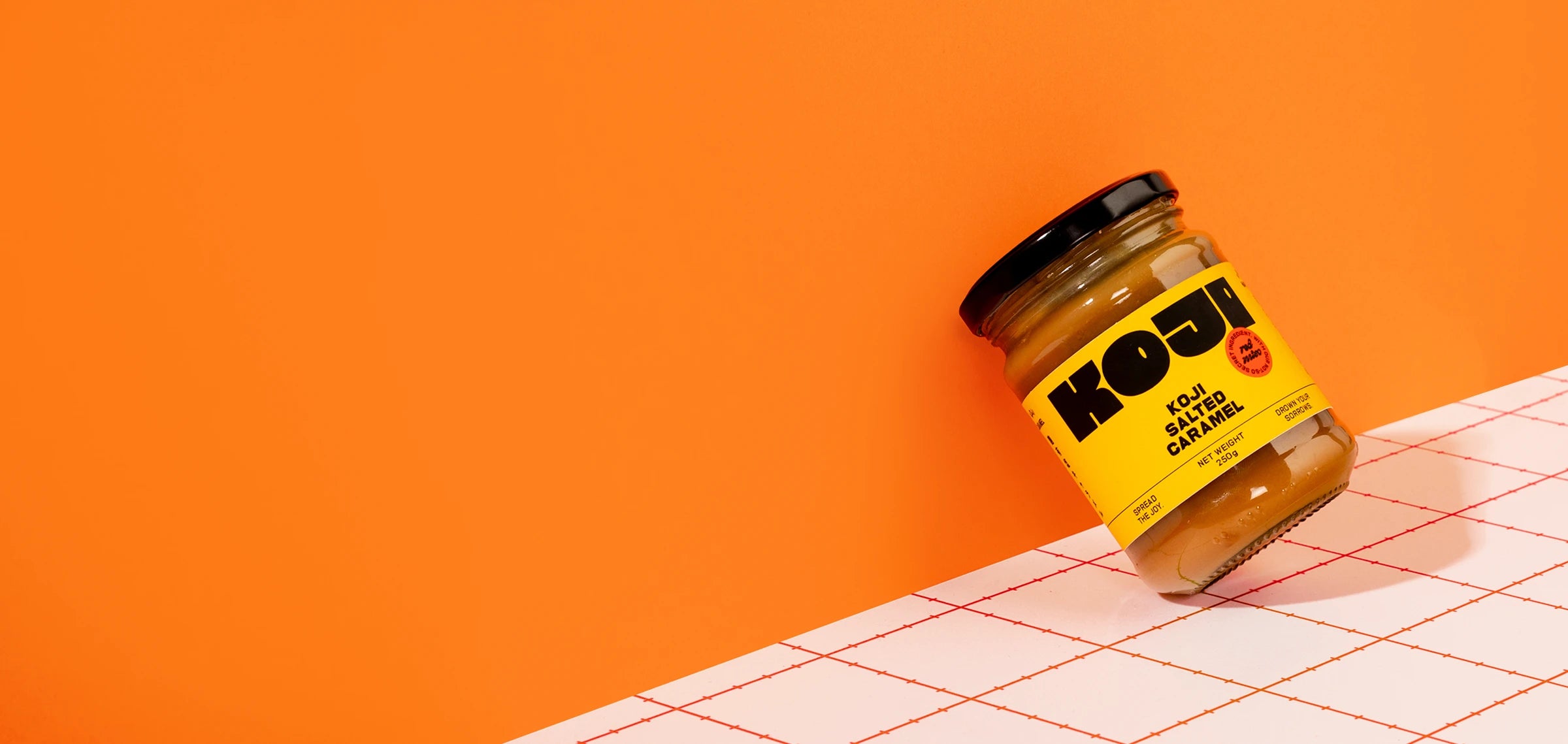 Koji Caramel Gifting Banner