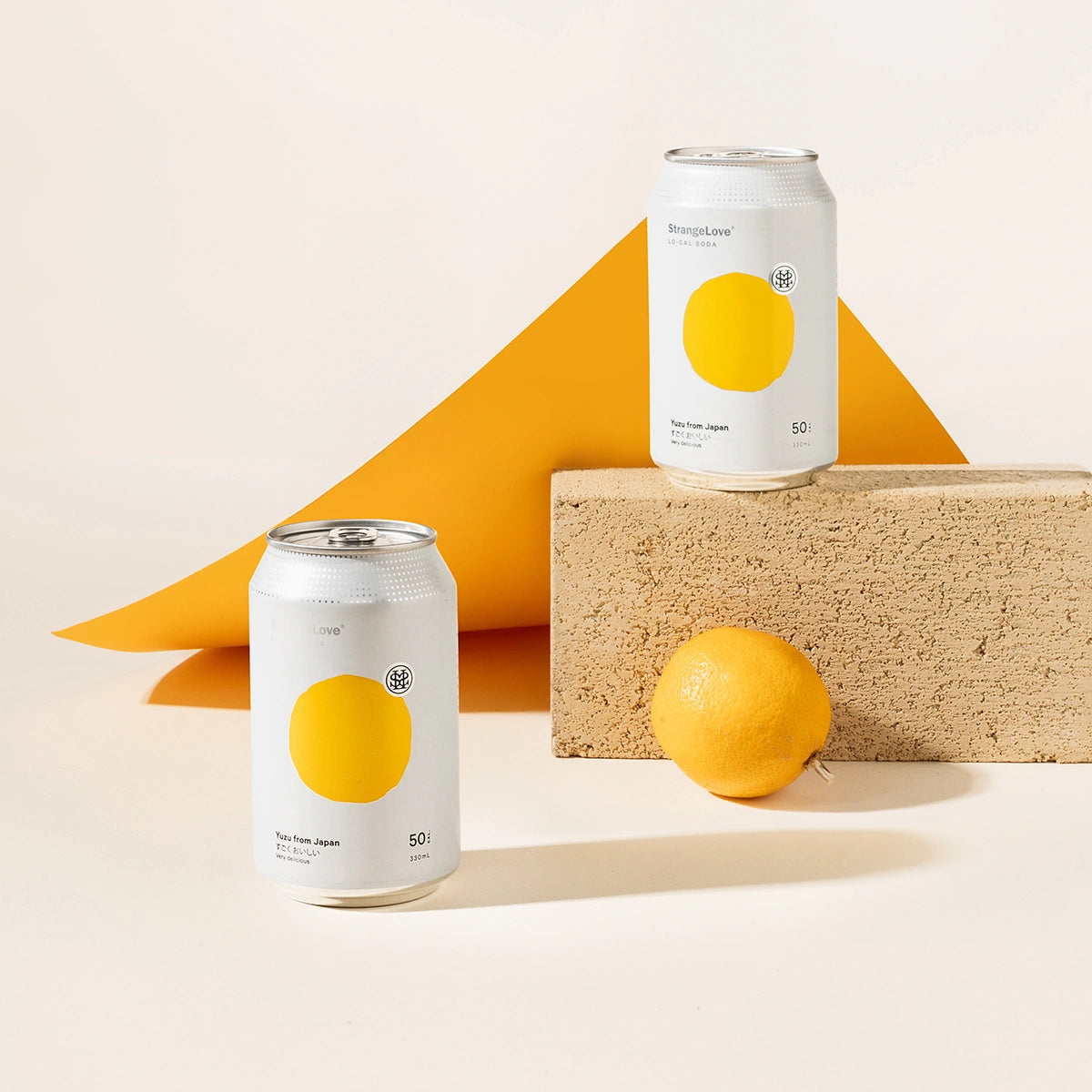 2 x Strangelove Yuzu Soda Cans