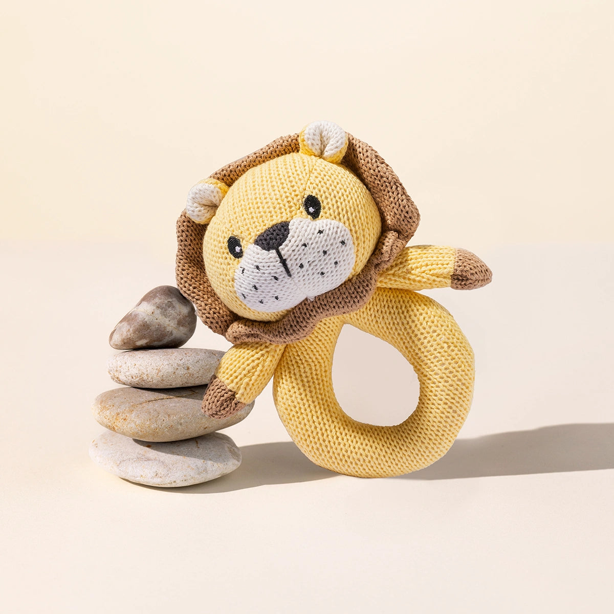 Knitted Rattler for Bubs