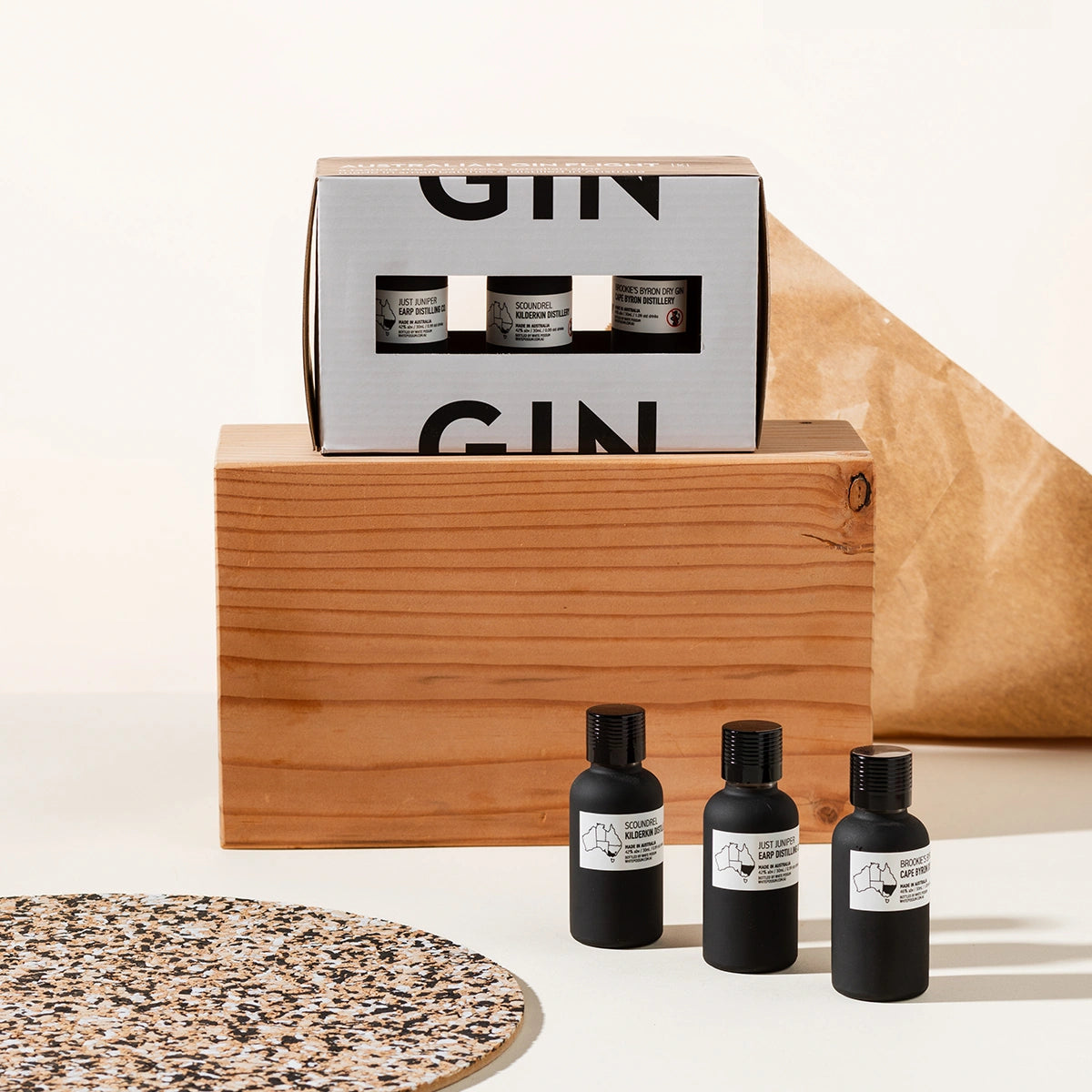 White Possum Gin Flight from Good Day People.