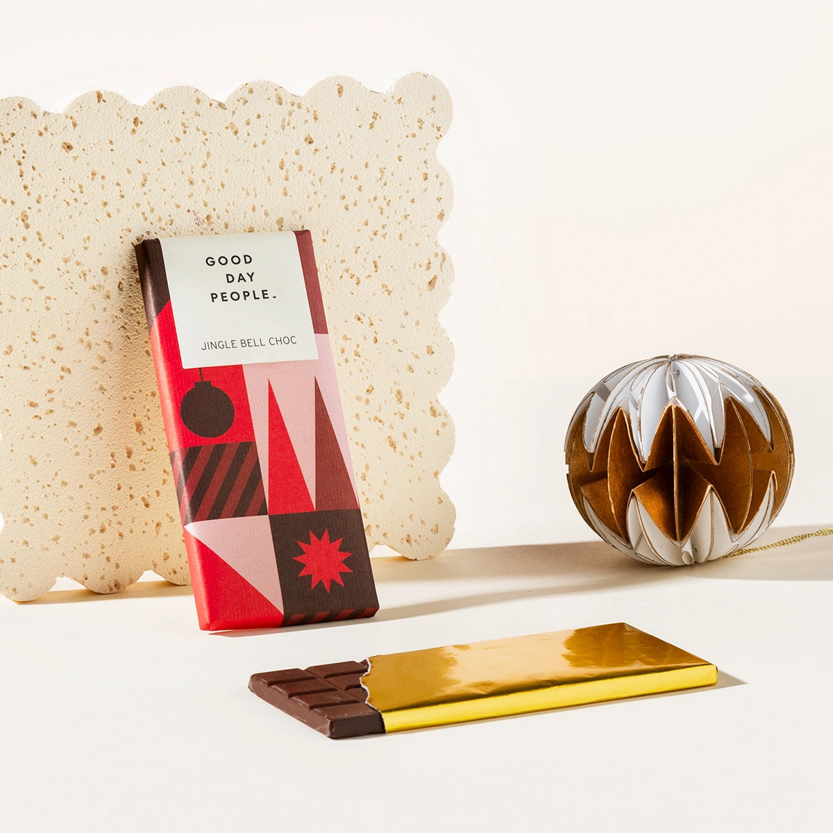 Bahen & Co Jingle Bell Choc - Gingerbread and Christmas-spiced chocolate