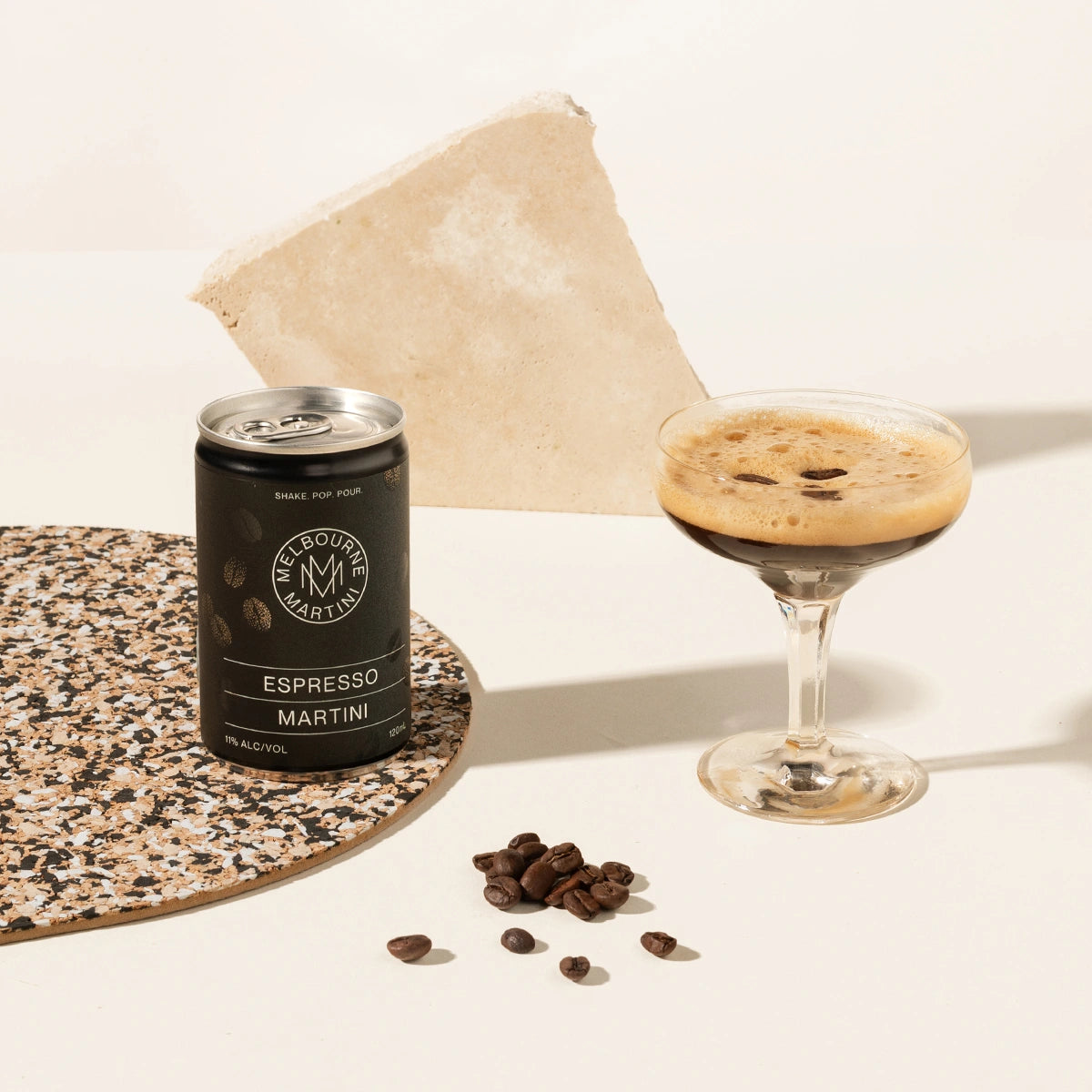 A can of Espresso Martini by Melbourne Martini