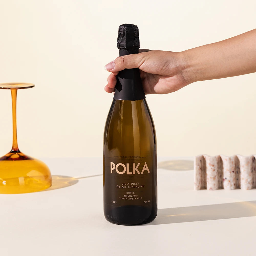 Polka Non-Alc Sparkling Cuvée from Good Day People.