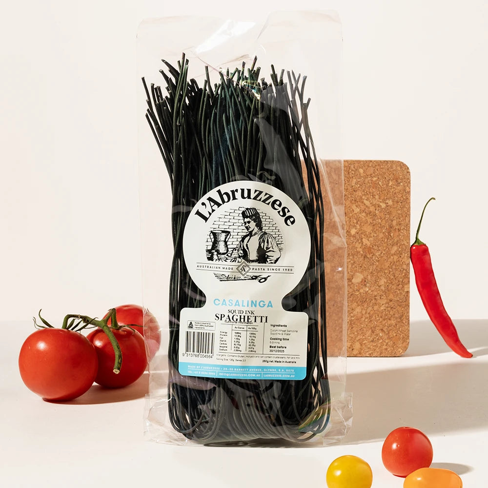 L'Abruzzese Squid Ink Pasta from Good Day People.