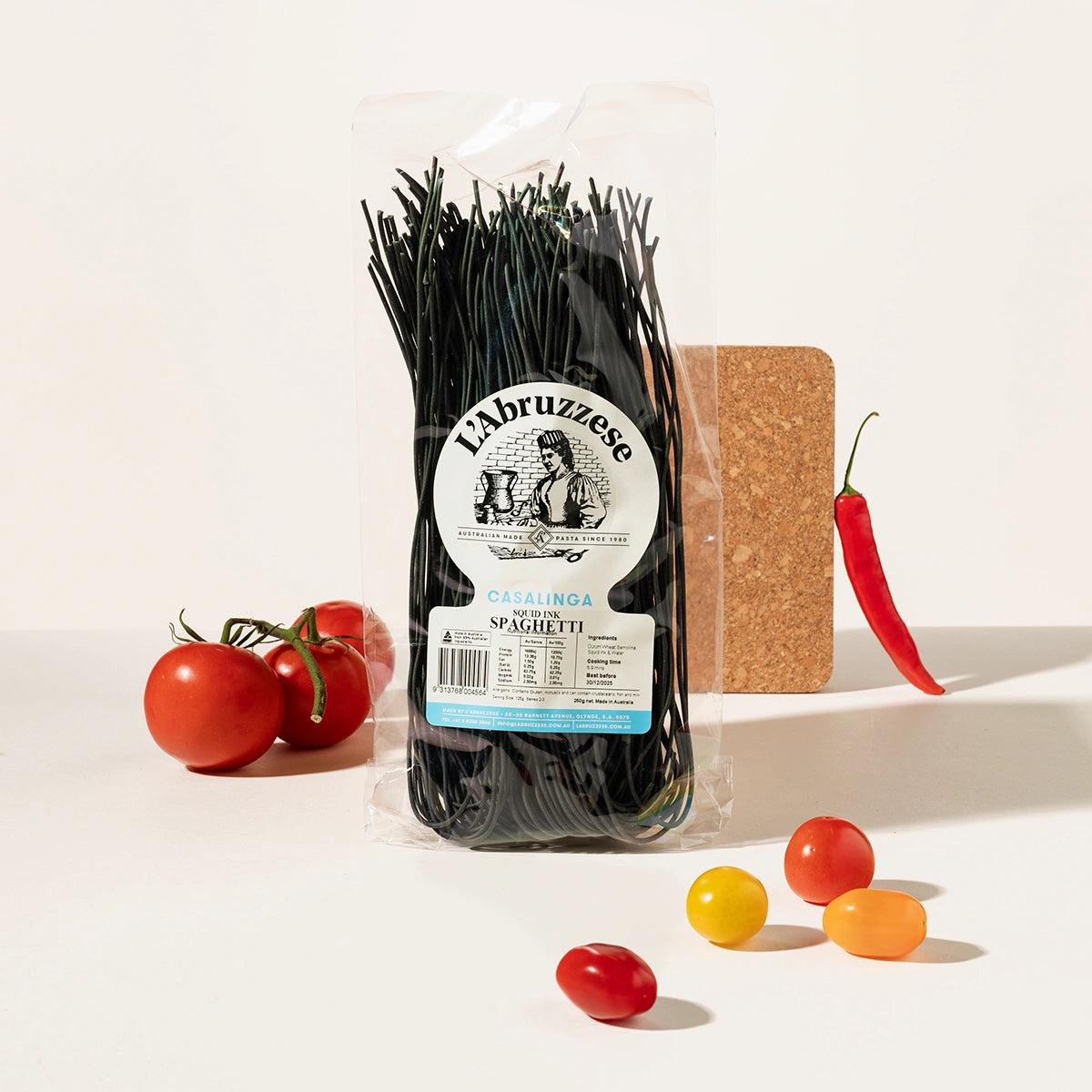 L'Abruzzese Squid Ink Spaghetti