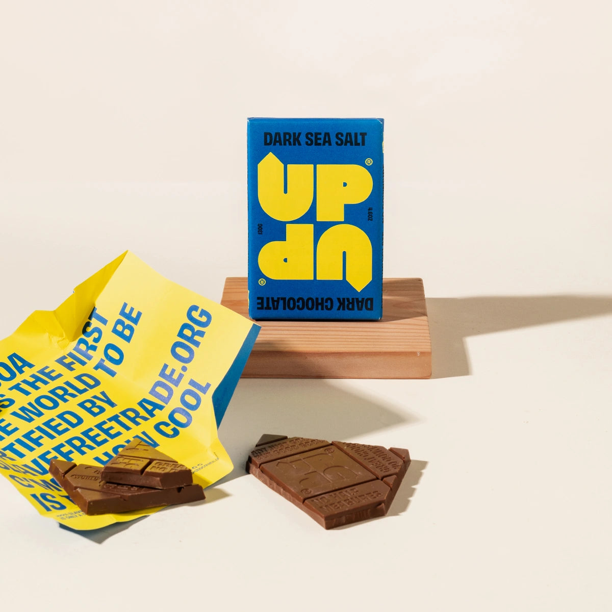 Up Up Dark sea salt chocolate