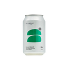 Strangelove soda can with green logo on a white background